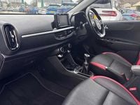 Used Kia Picanto GT-Line S 99 HP (72 kW) 2018 White Hatchback