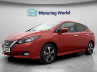 Usado Nissan Leaf Tekna 160 kW (218 HP) 2021 Vermelho Citadino