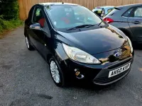 Used Ford Ka Zetec 69 HP (50 kW) 2010 Black Hatchback