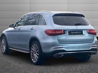 Used Mercedes GLC250 AMG Line Premium 204 HP (150 kW) 2018 Iridium silver Estate