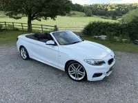 Used BMW 220 M Sport 2016 White Cabriolet