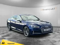 Used Audi A5 2018 Blue Coupe