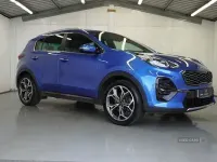 Used Kia Sportage GT-Line 134 HP (98 kW) 2019 Blue SUV