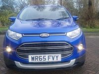Used Ford Ecosport Titanium 95 HP (69 kW) 2015 Blue SUV