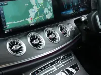 Used Mercedes E220 AMG line 194 HP (142 kW) 2019 Blue Coupe