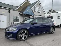 Used VW Golf VII R-line Edition 150 HP (110 kW) 2019 Blue Hatchback