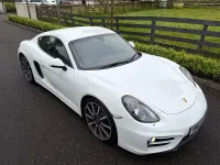 Used Porsche Cayman 2014 White Coupe