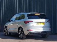 Used Skoda Karoq SportLine 150 HP (110 kW) 2024 Silver SUV