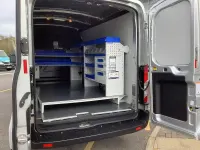 Begagnad Ford Transit 130 HK (95 kW) 2022 Silver Van