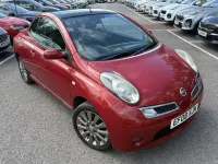 Used Nissan Micra C+C Acenta 2008 Red Cabriolet