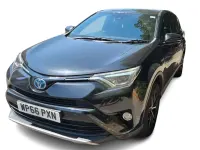 Used Toyota RAV4 Hybrid 197 HP (144 kW) 2017 Black SUV