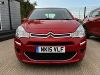 Used Citroën C3 PureTech 82 HP (60 kW) 2015 Red Hatchback