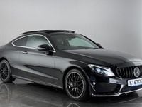 Used Mercedes C250 AMG Line Premium Plus 204 HP (150 kW) 2017 Black Coupe