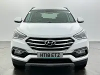 Begagnad Hyundai Santa Fe Premium 200 HK (147 kW) 2018 Vit SUV