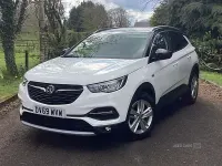 Used Vauxhall Grandland X Business Edition 130 HP (95 kW) 2019 White SUV