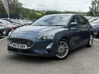 Used Ford Focus Titanium X 125 HP (91 kW) 2020 Blue Hatchback