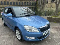 Used Skoda Fabia Elegance 2013 Blue Hatchback