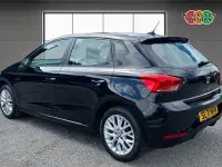 Used Seat Ibiza SE Technology 95 HP (69 kW) 2021 Black Hatchback