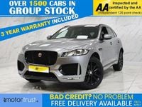 Usado Jaguar F-Pace Chequered Flag 180 HP (132 kW) 2020 Cinzento SUV