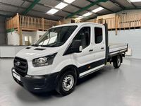 Used Ford Transit 130 HP (95 kW) 2022 White Cabriolet