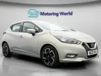 Used Nissan Micra Acenta 92 HP (67 kW) 2021 Silver Hatchback