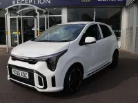 New Kia Picanto GT-Line 68 HP (50 kW) 2026 White Hatchback