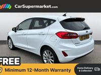 Used Ford Fiesta Titanium 125 HP (91 kW) 2021 White Hatchback