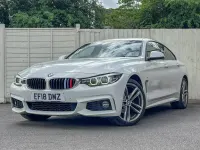 Used BMW 420 M Sport 184 HP (135 kW) 2018 White Hatchback