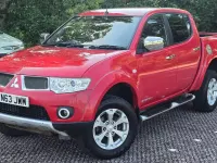 Used Mitsubishi L200 176 HP (129 kW) 2014 Red Pickup