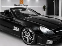 Used Mercedes SL63 AMG AMG 2010 Black Cabriolet