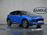 Used Ford Puma Titanium 125 HP (91 kW) 2020 Blue Hatchback