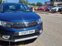 Used Dacia Sandero Ambiance 90 HP (66 kW) 2017 Blue Hatchback