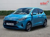 Used Hyundai i10 Premium 67 HP (49 kW) 2023 Blue Hatchback