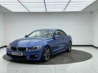 Usado BMW 420 M Sport 184 HP (135 kW) 2014 Azul Cabrios