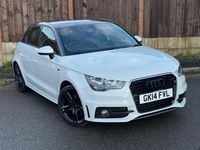 Used Audi A1 Sportback S-Line 105 HP (77 kW) 2014 White Hatchback