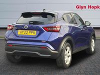 Used Nissan Juke N-Connecta 114 HP (83 kW) 2022 Mauve/purple SUV