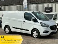 Used Ford Transit Custom Trend 130 HP (95 kW) 2019 White Van