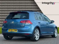 Used VW Golf VII GT 147 HP (108 kW) 2016 Blue Hatchback