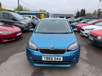 Used Skoda Citigo SE L 75 HP (55 kW) 2016 Blue Hatchback