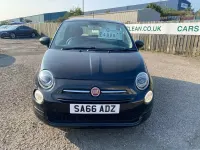 Used Fiat 500 Pop 69 HP (50 kW) 2016 Black Hatchback