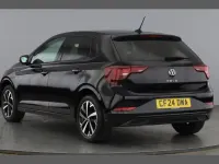 Used VW Polo Match 95 HP (69 kW) 2024 Black Hatchback