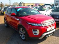 Used Land Rover Range Rover evoque Autobiography 2015 Red Estate