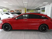 Used Mercedes CLA220 Shooting Brake AMG line 177 HP (130 kW) 2016 Red Estate