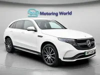 Usado Mercedes EQC400 AMG line 300 kW (408 HP) 2021 Branco SUV