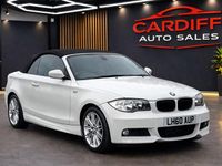 Used BMW 120 Cabriolet M Sport 2010 White Cabriolet
