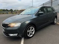 Used Skoda Rapid SE 90 HP (66 kW) 2017 Grey Hatchback
