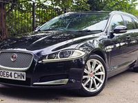 Used Jaguar XF Sportbrake Premium Luxury 2014 Black Estate