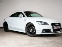 Used Audi TT Black Edition 184 HP (135 kW) 2014 White Coupe