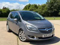 Used Vauxhall Meriva 110 HP (80 kW) 2015 Grey MPV