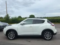 Used Nissan Juke Tekna 2015 White SUV